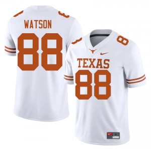 Maraad Watson #88 UT Longhorns White Men Stitched Jersey | Exclusive College Football Wear 7m7MOV81