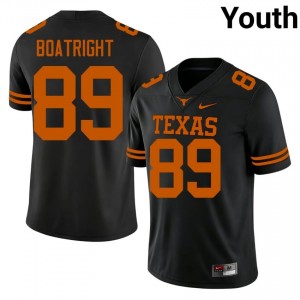Ty Boatright #89 UT Longhorns Black Youth Sewn Jersey | 2026 Season NCAA Football Merch 4w5vo647
