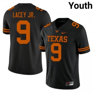 Karle Lacey Jr. #9 Horns Black Youth Sewn Jersey | Officially Licensed SEC Football Merch L3D6wK37